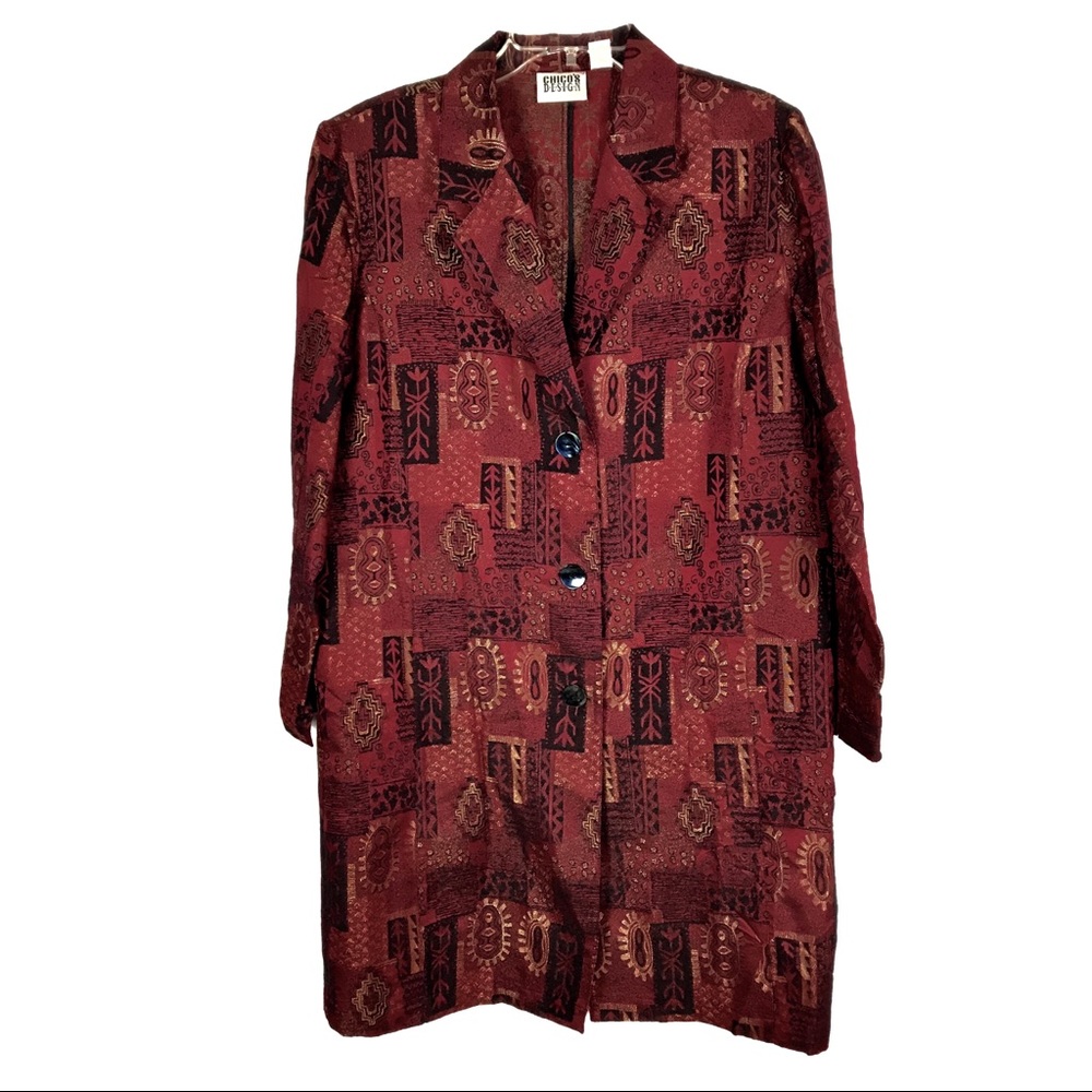 CHICO’S DESIGN Duster Jacket Size 1.      207 - Picture 2 of 6